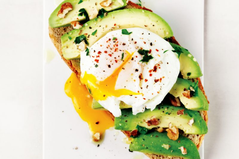 Avocado SAndwich mit Guacamole Gewürz