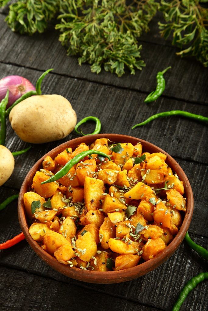 Indisches Kartoffelcurry Vegan — Rezepte Suchen