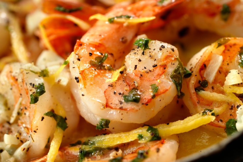 Scampi Pfanne