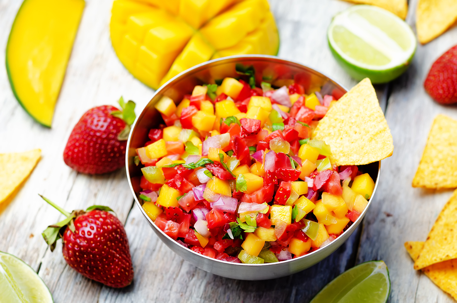 Erdbeer-Mango-Salsa | Rezept