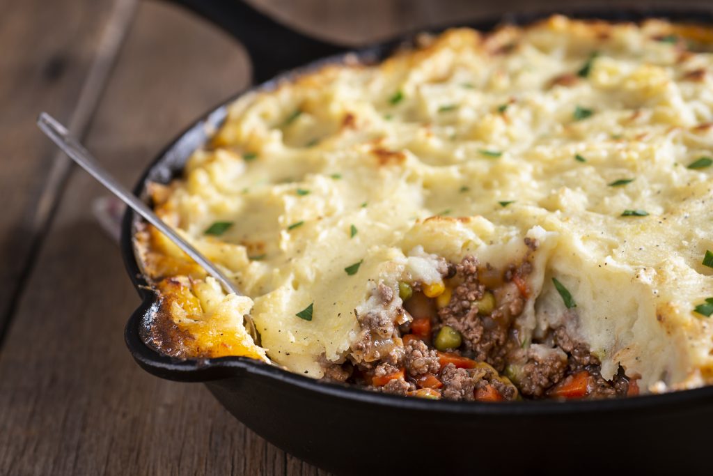 Shepherd’s Pie – Hackfleischauflauf mit Kartoffelhaube | Rezept