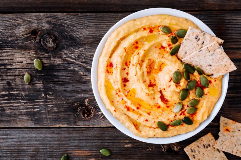 Kürbis-Hummus