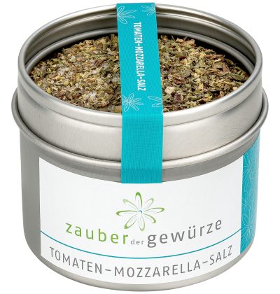 Tomaten-Mozzarella-Salz