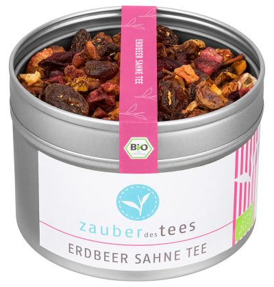 Erdbeer-Sahne-Tee