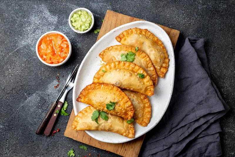 Empanadas mit H&auml;hnchen aus dem Airfryer