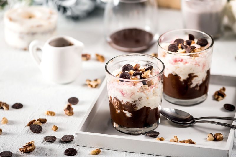 Schoko-Reispudding
