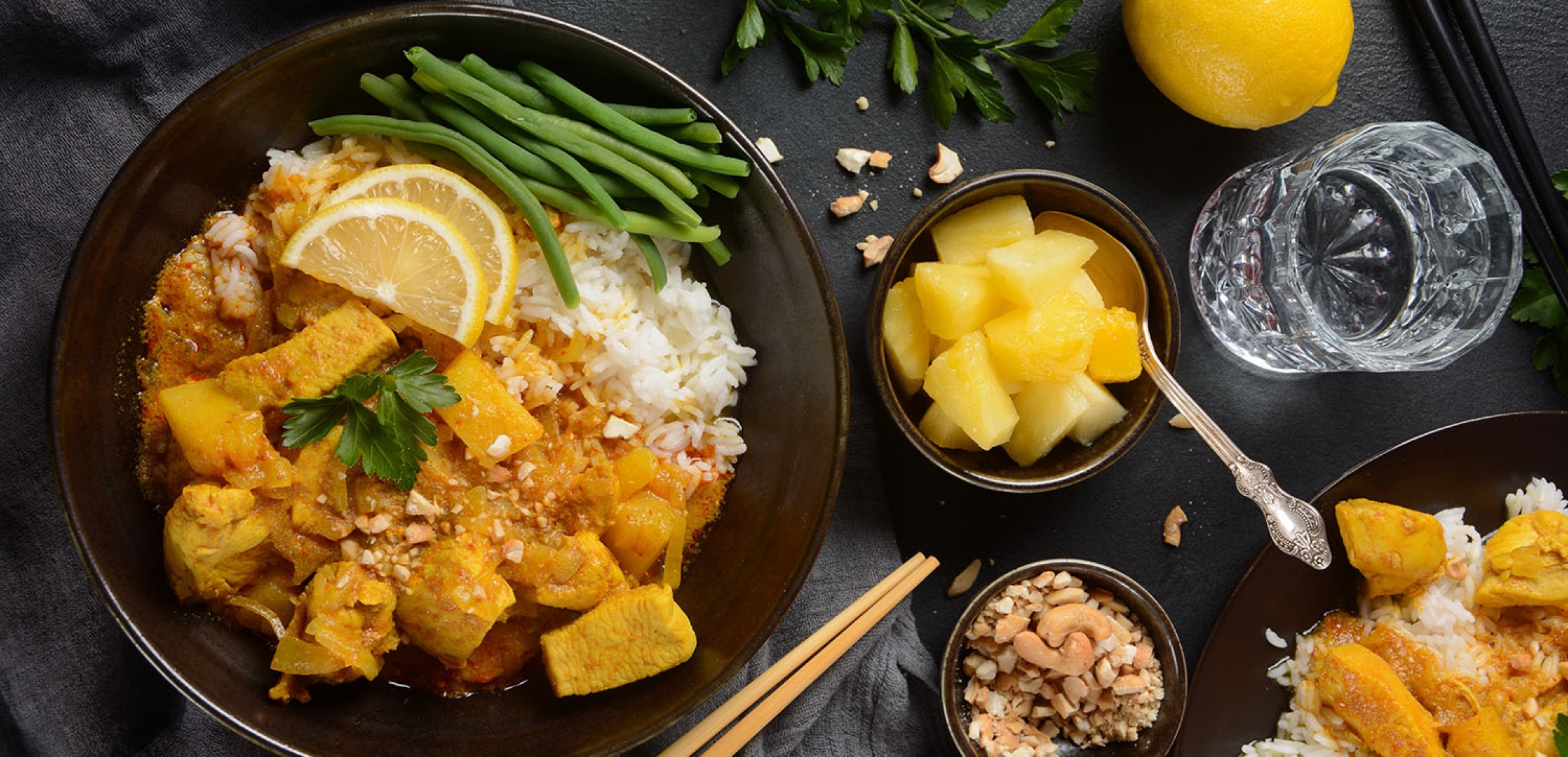 Thailändisches Massaman Curry mit Hühnchen &amp; Kartoffeln | Rezept