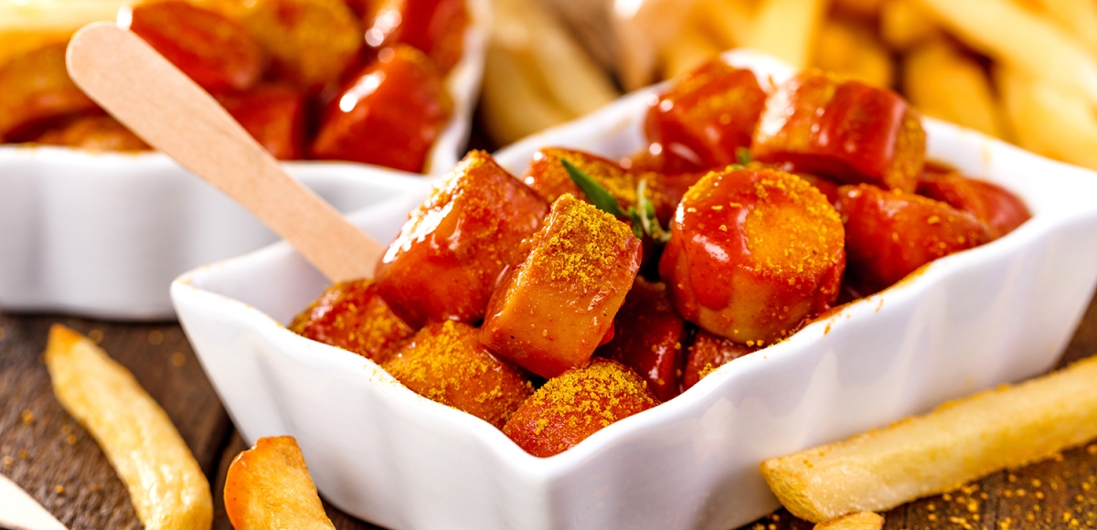 Currywurst mit selbst gemachter CurrySauce Rezept