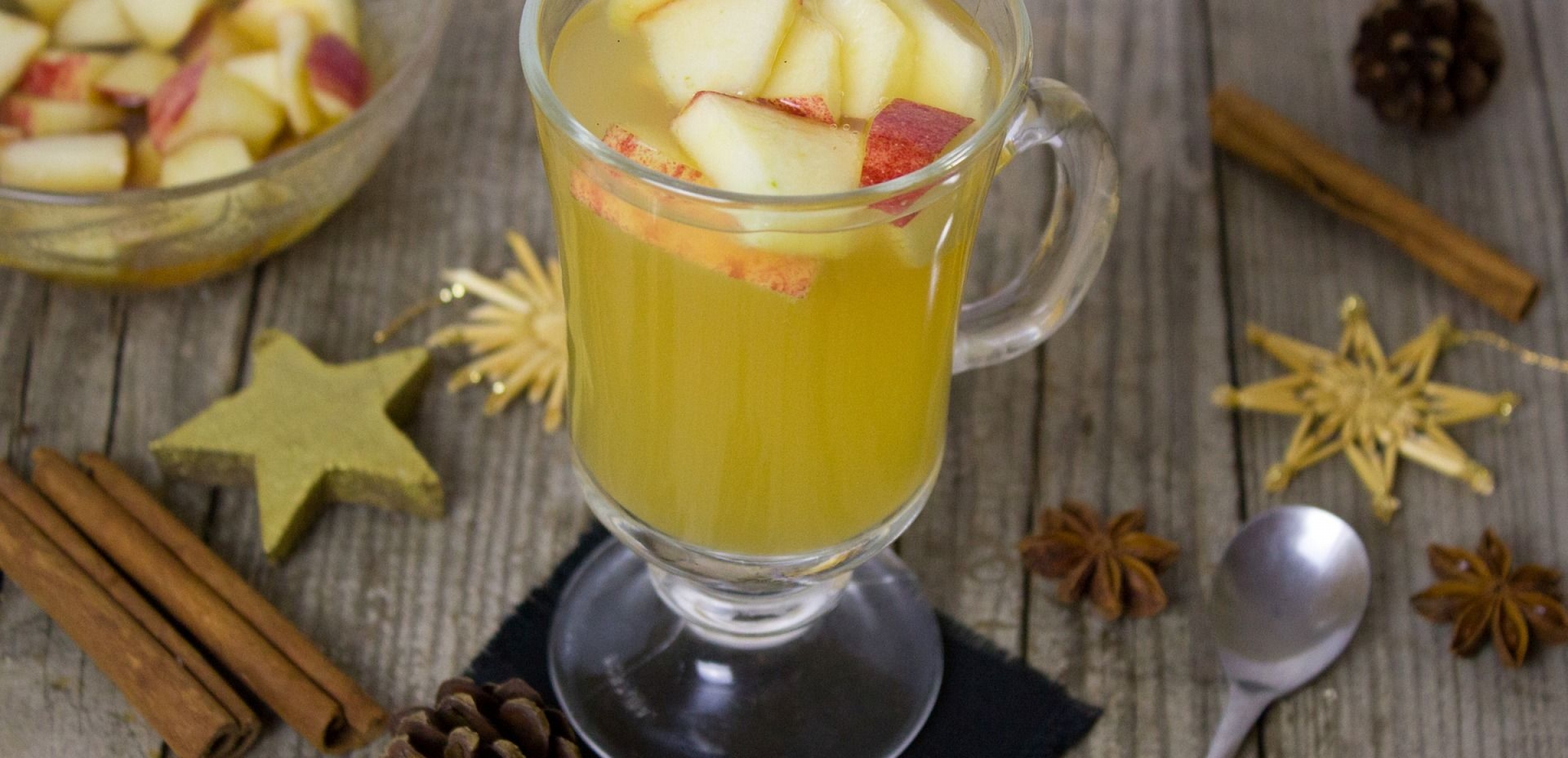 Apfelpunsch mit Calvados | Rezept