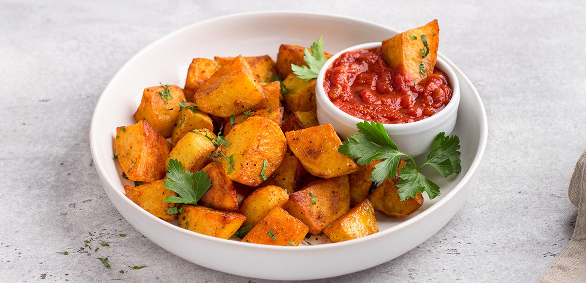 Patatas Bravas mit Tomaten-Dip | Rezept