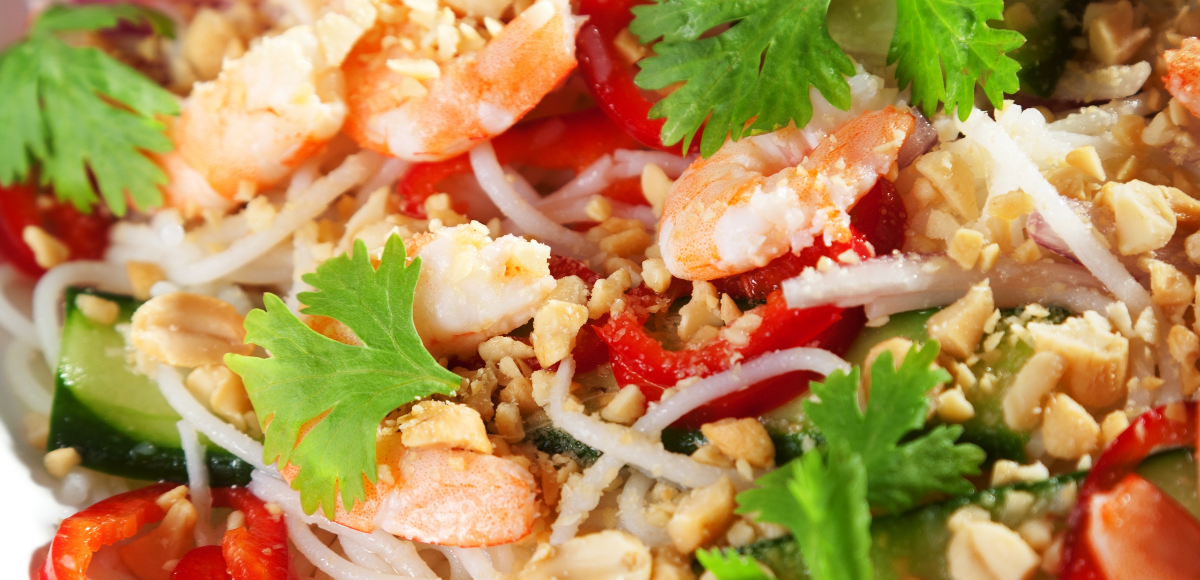 Thailändischer Glasnudel-Garnelen-Salat | Rezept