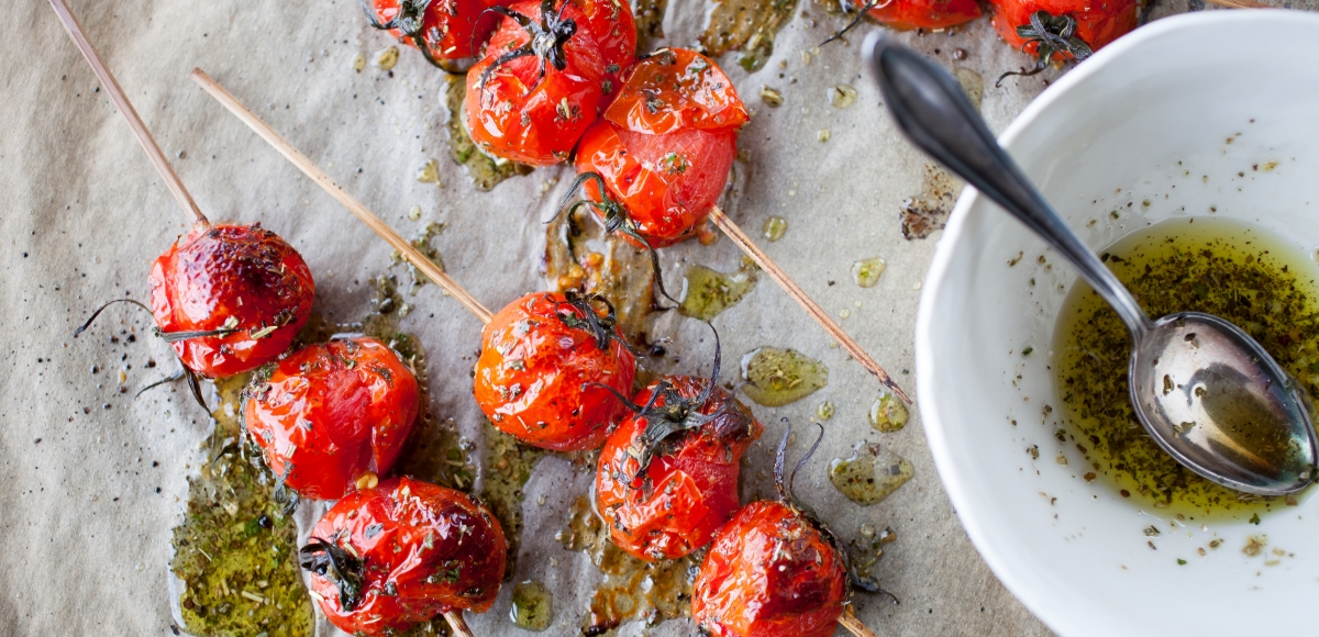 Tomaten-Spieße vom Grill | Rezept