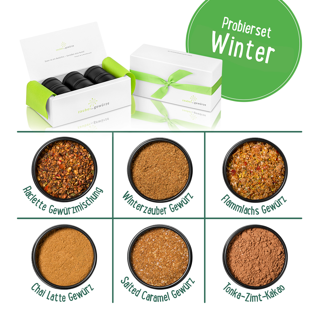 Winter Mini Gewürze-Geschenkset