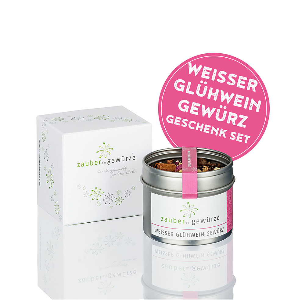 Weisser Glühwein Gewürz 1-er Geschenkbox
