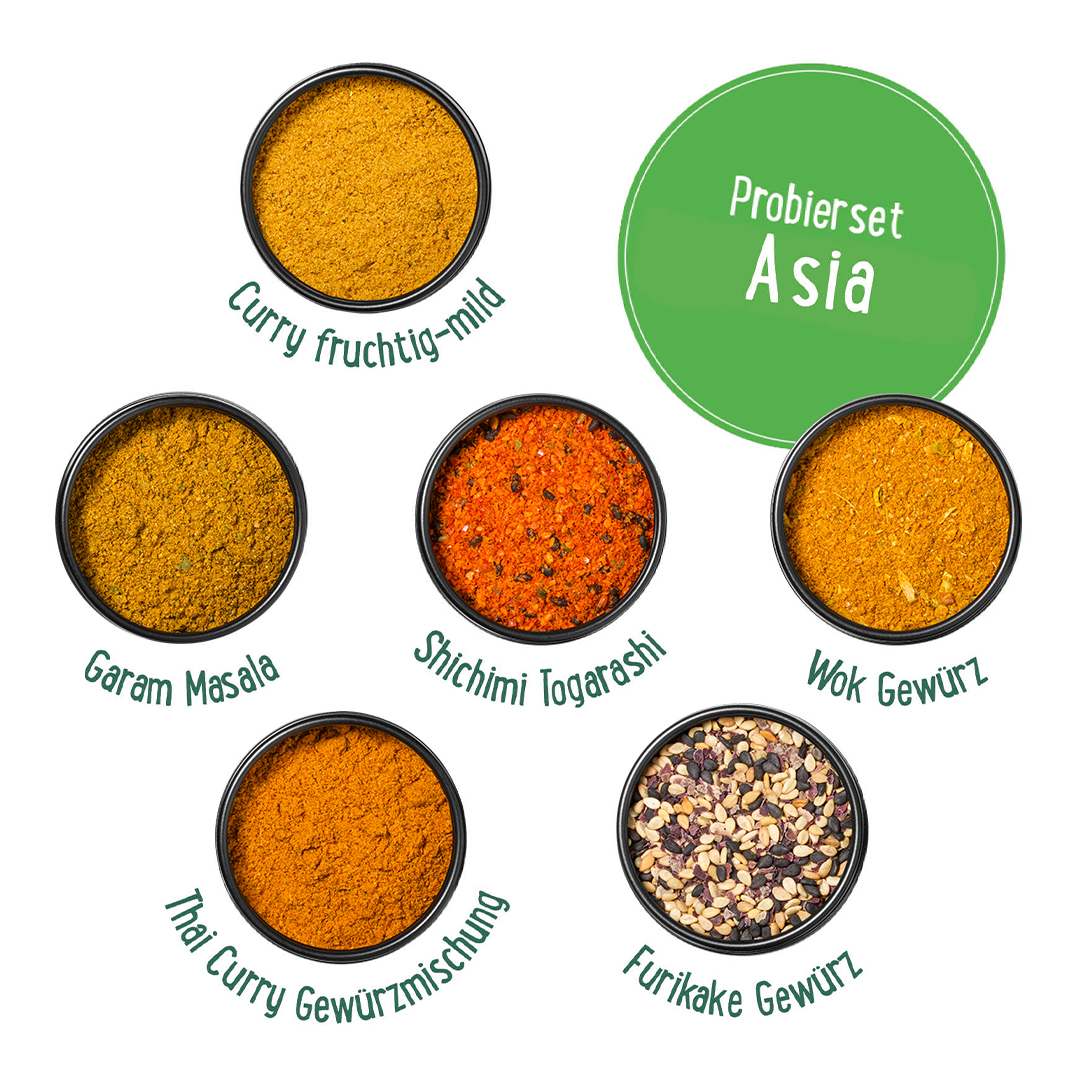 Asia Mini Gewürze-Set Asia Mini Gewürze-Set