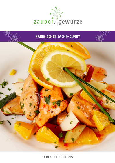 Karibisches Lachs-Curry