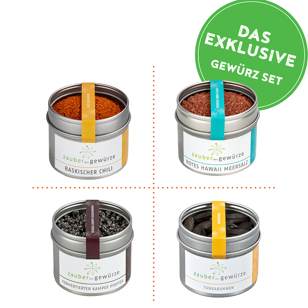 Das exklusive Gewürze Set Das exklusive Gewürze Set