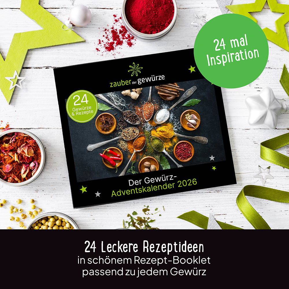 Gewürz Adventskalender & Tee & Gewürz Adventskalender im Set