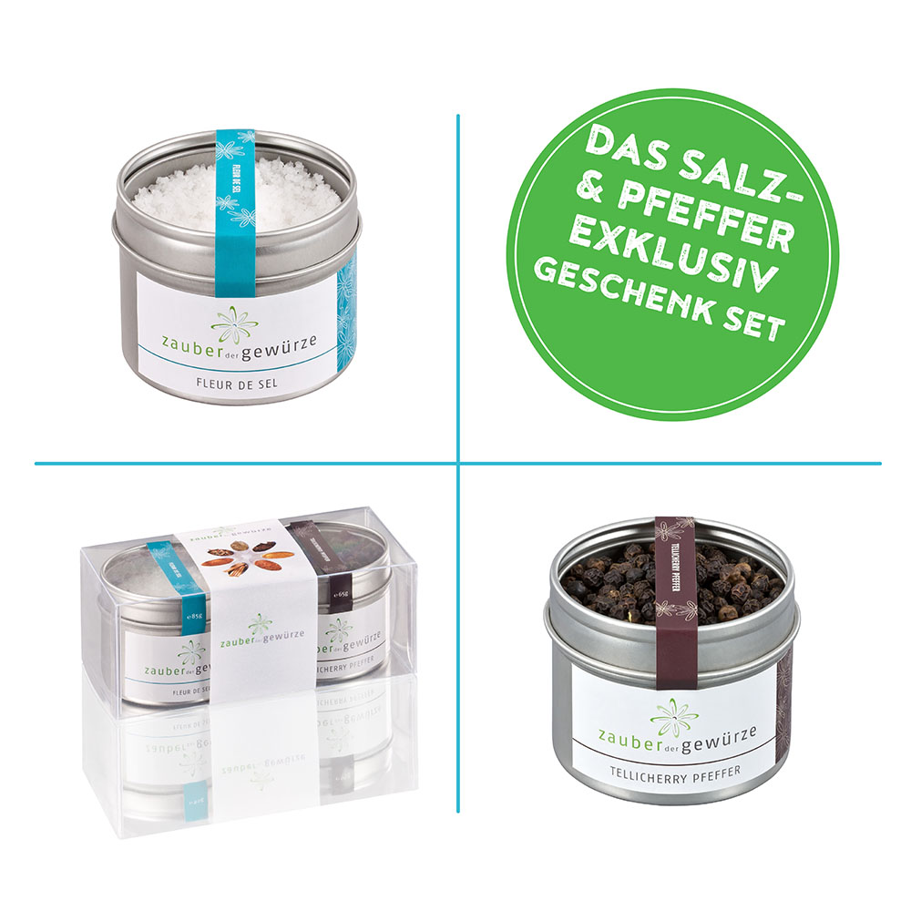 Das Salz- & Pfeffer exklusiv Geschenkset