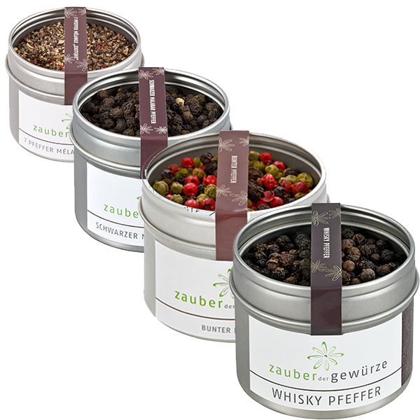 Das Gourmet-Pfeffer Set Das Gourmet-Pfeffer Set