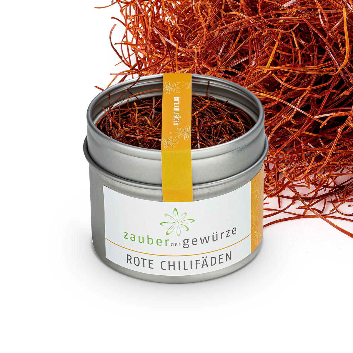Rote Chilifäden
