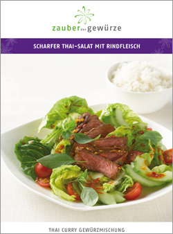 Scharfer Thai-Salat mit Rindfleisch
