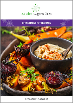 Ofengemüse mit Hummus