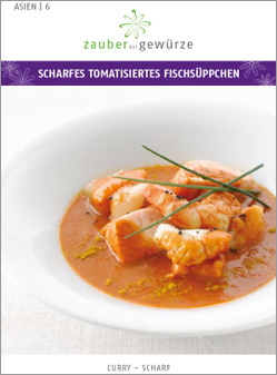 Scharfes tomatisiertes Fischsüppchen
