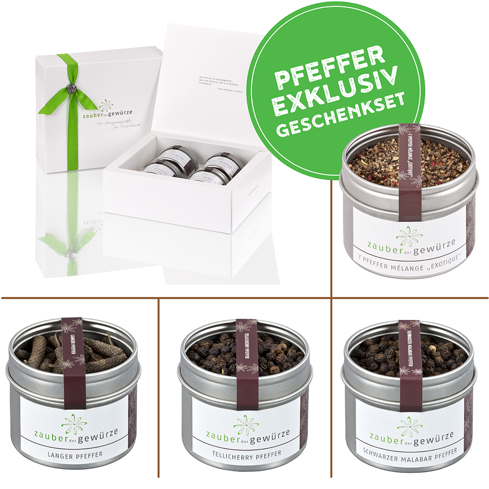 Pfeffer exklusiv Geschenkset