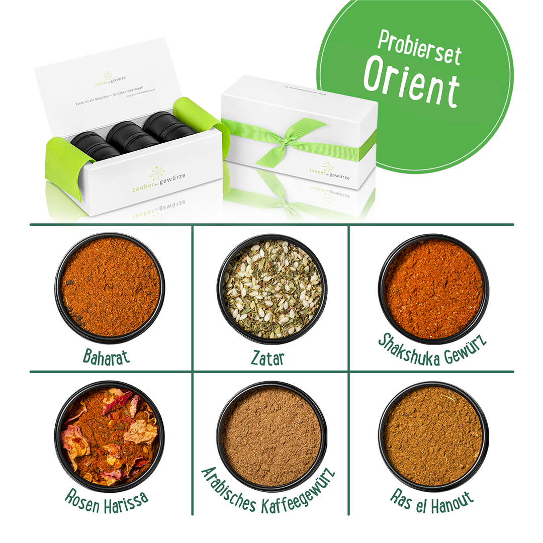 Orient Mini Gewürze-Geschenkset Orient Mini Gewürze-Geschenkset