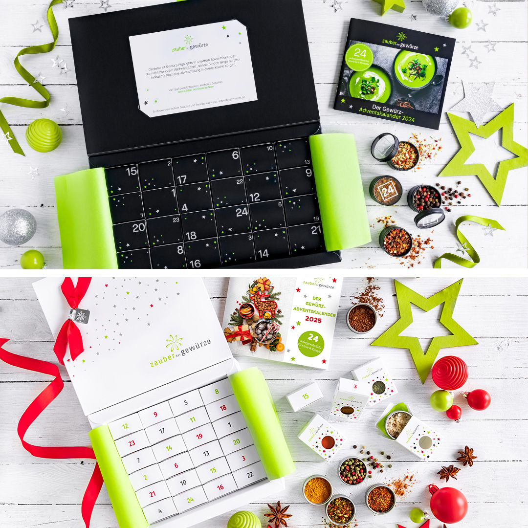 Gewürz-Adventskalender im Set