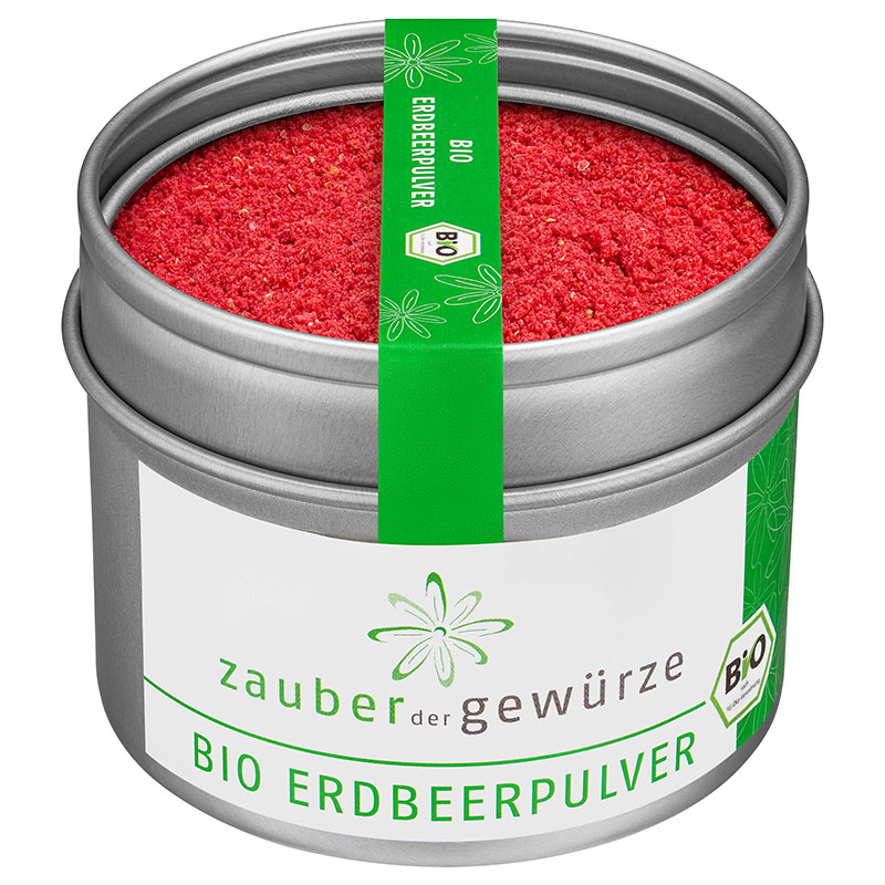 Bio Erdbeerpulver