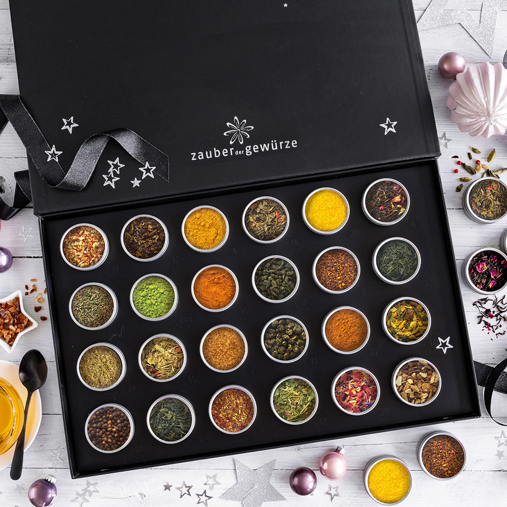 Kachel 1.jpg Gewürz Adventskalender & Tee & Gewürz Adventskalender im Set