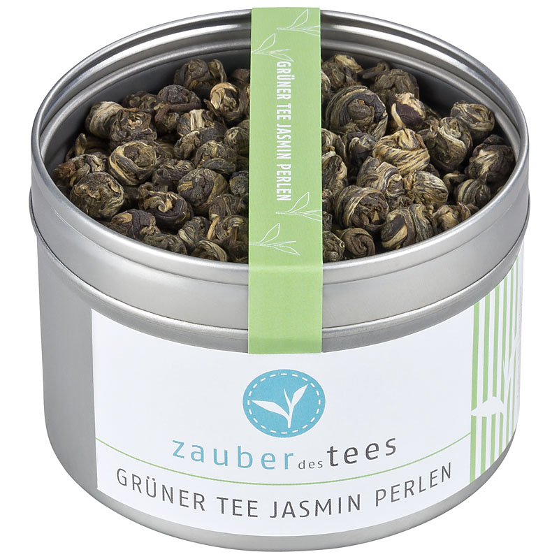 Grüner Tee Jasmin Perlen