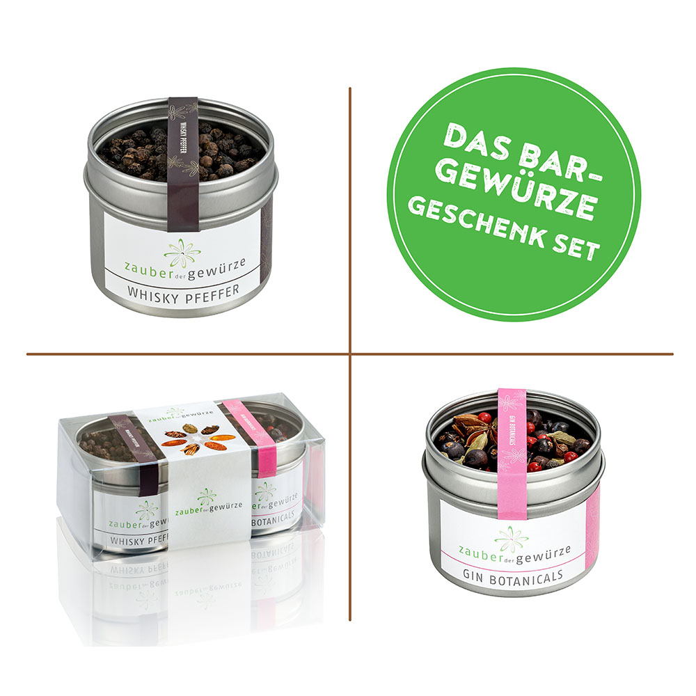 Das Bar-Gewürze Geschenkset