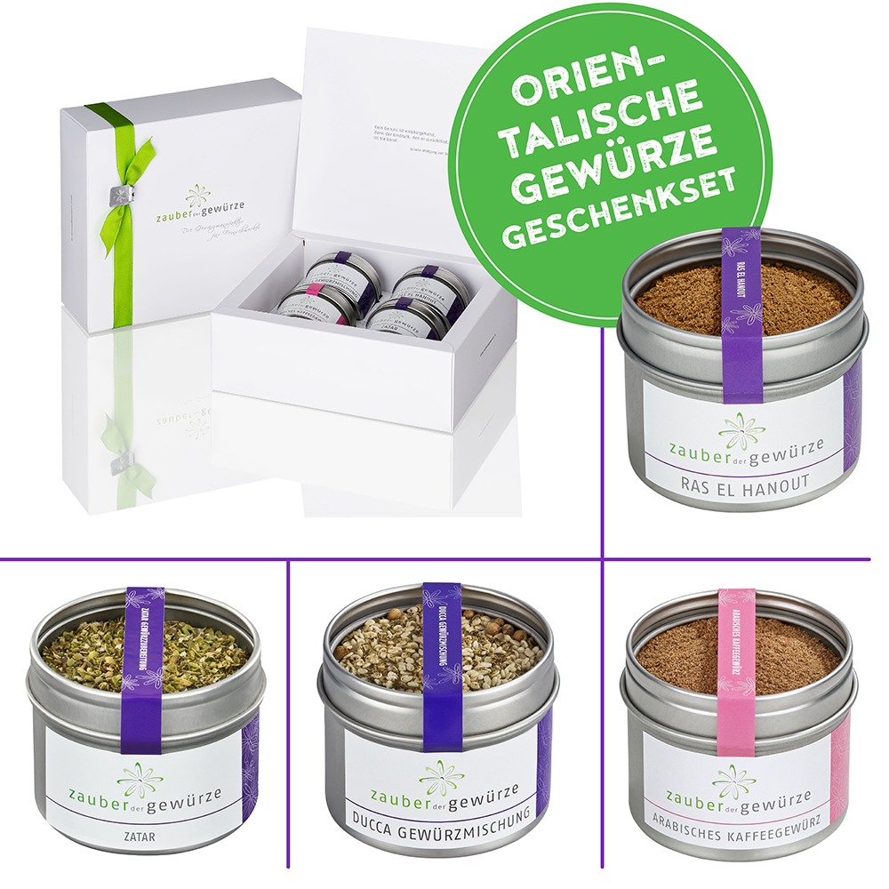 Das Orientalische Gewürze Geschenkset Das Orientalische Gewürze Geschenkset