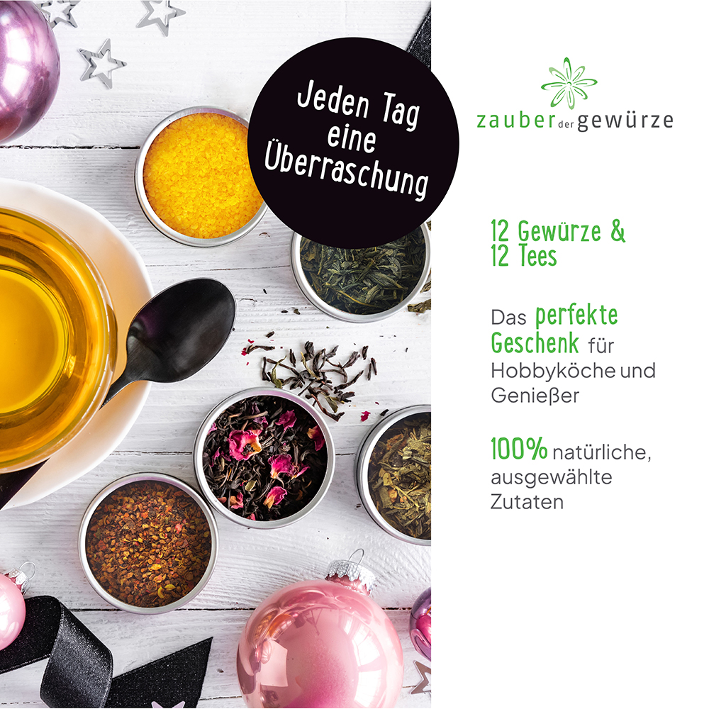 Kachel 3.jpg Tee & Gewürz Adventskalender