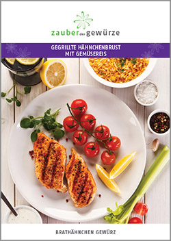 Gegrillte Hähnchenbrust mit Gemüsereis