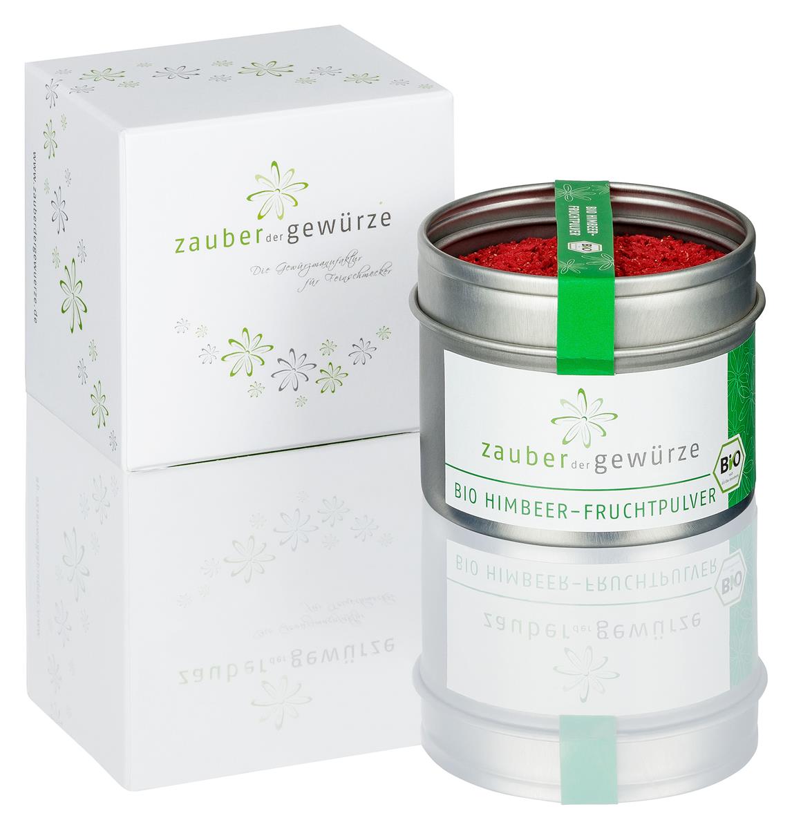 Bio Himbeer-Fruchtpulver 1-er Geschenkbox