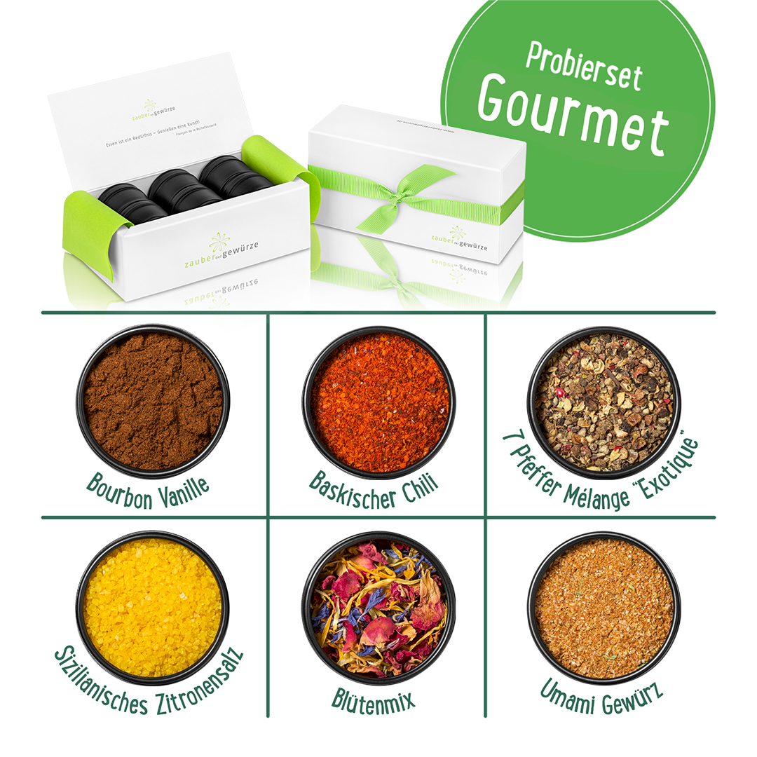 Gourmet Mini Gewürze-Geschenkset Gourmet Mini Gewürze-Geschenkset