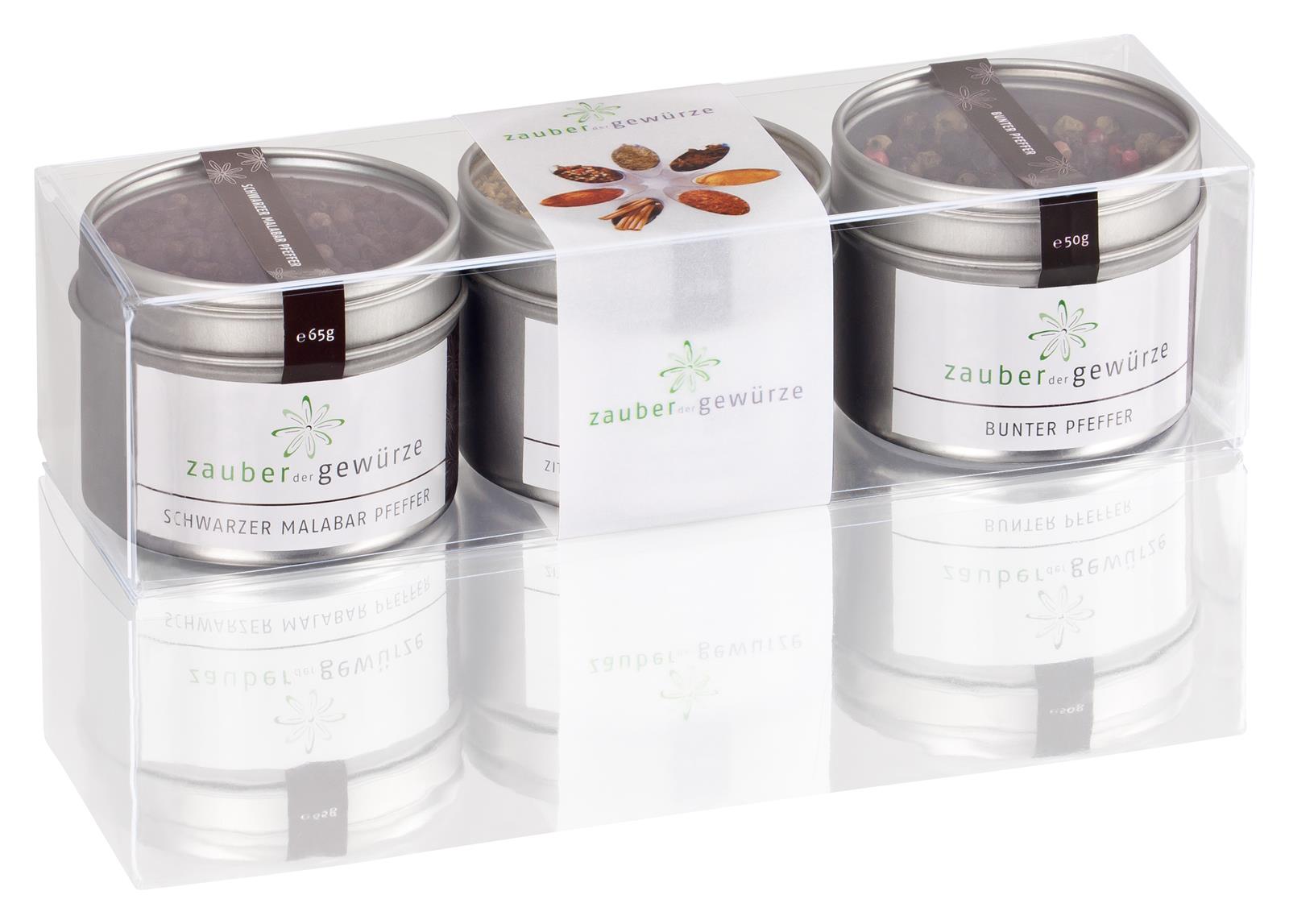 Gourmet-Pfeffer Trio