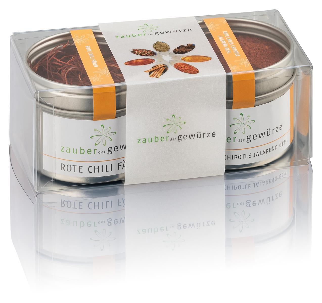 Das Scharf & Schärfer Geschenkset