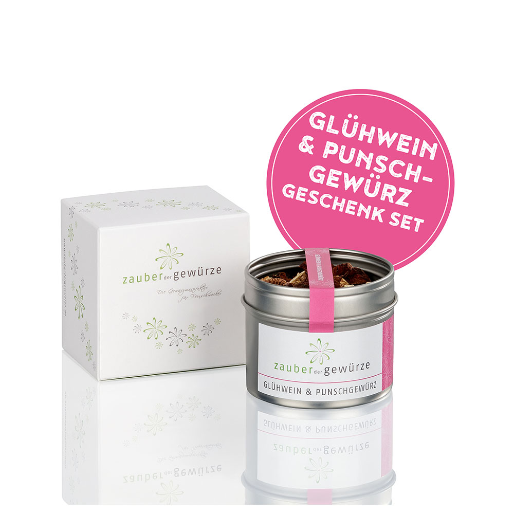Glühwein- & Punschgewürz 1-er Geschenkbox