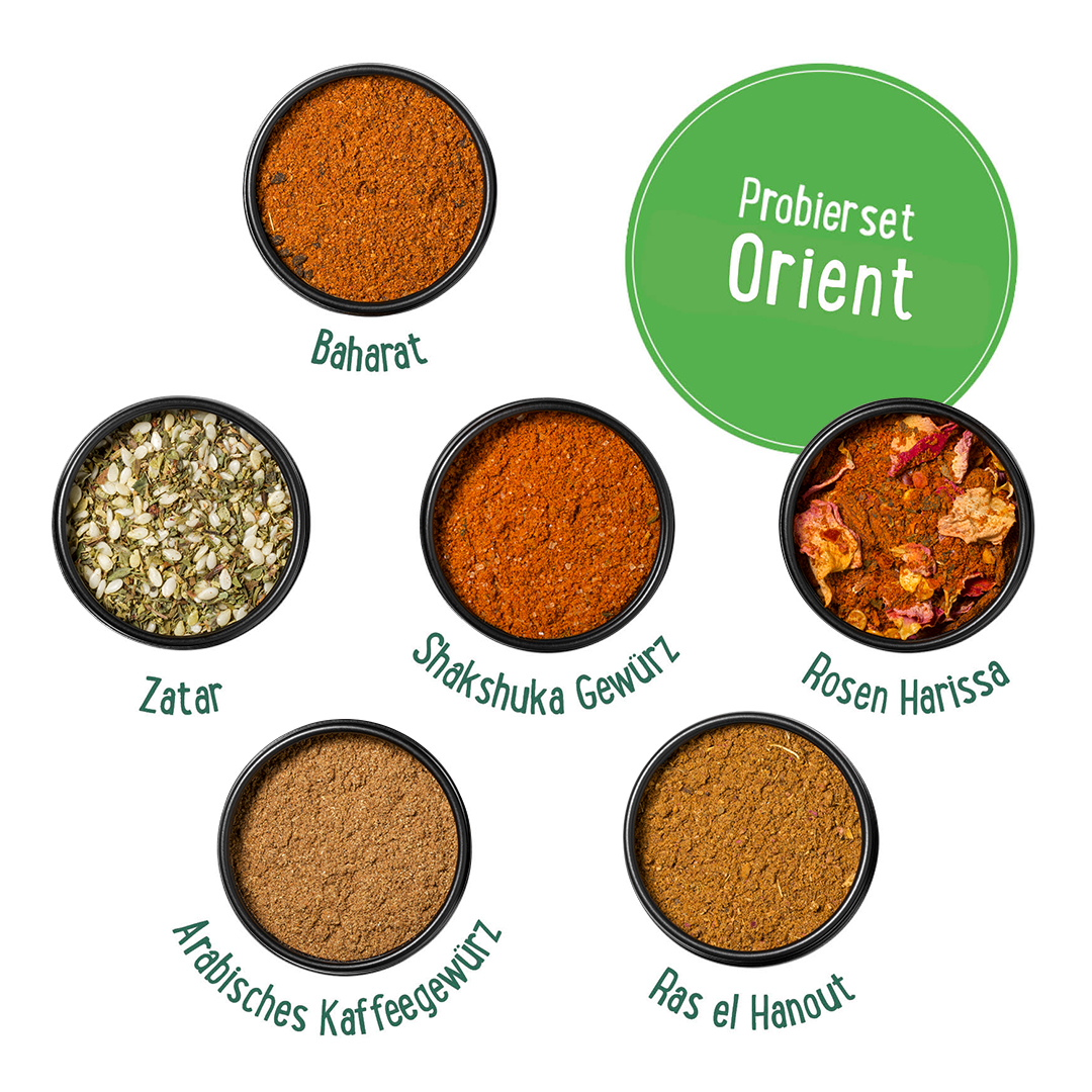 Orient Mini Gewürze-Set Orient Mini Gewürze-Set