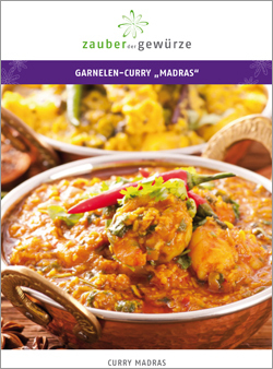 Garnelen-Curry "Madras"