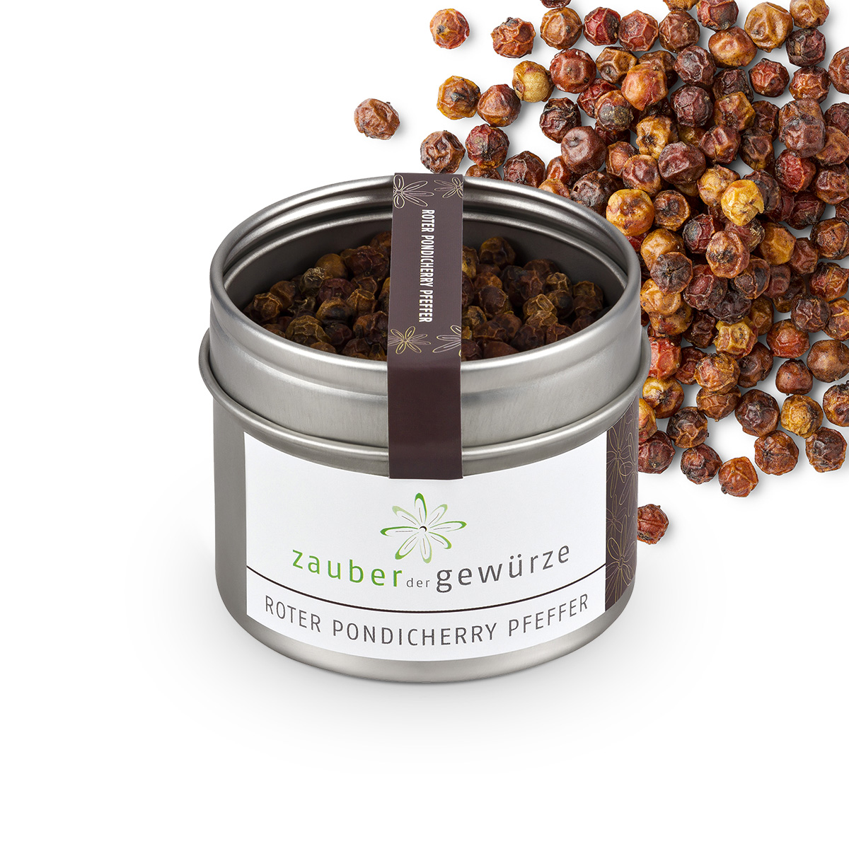 Roter Pondicherry Pfeffer Roter Pondicherry Pfeffer