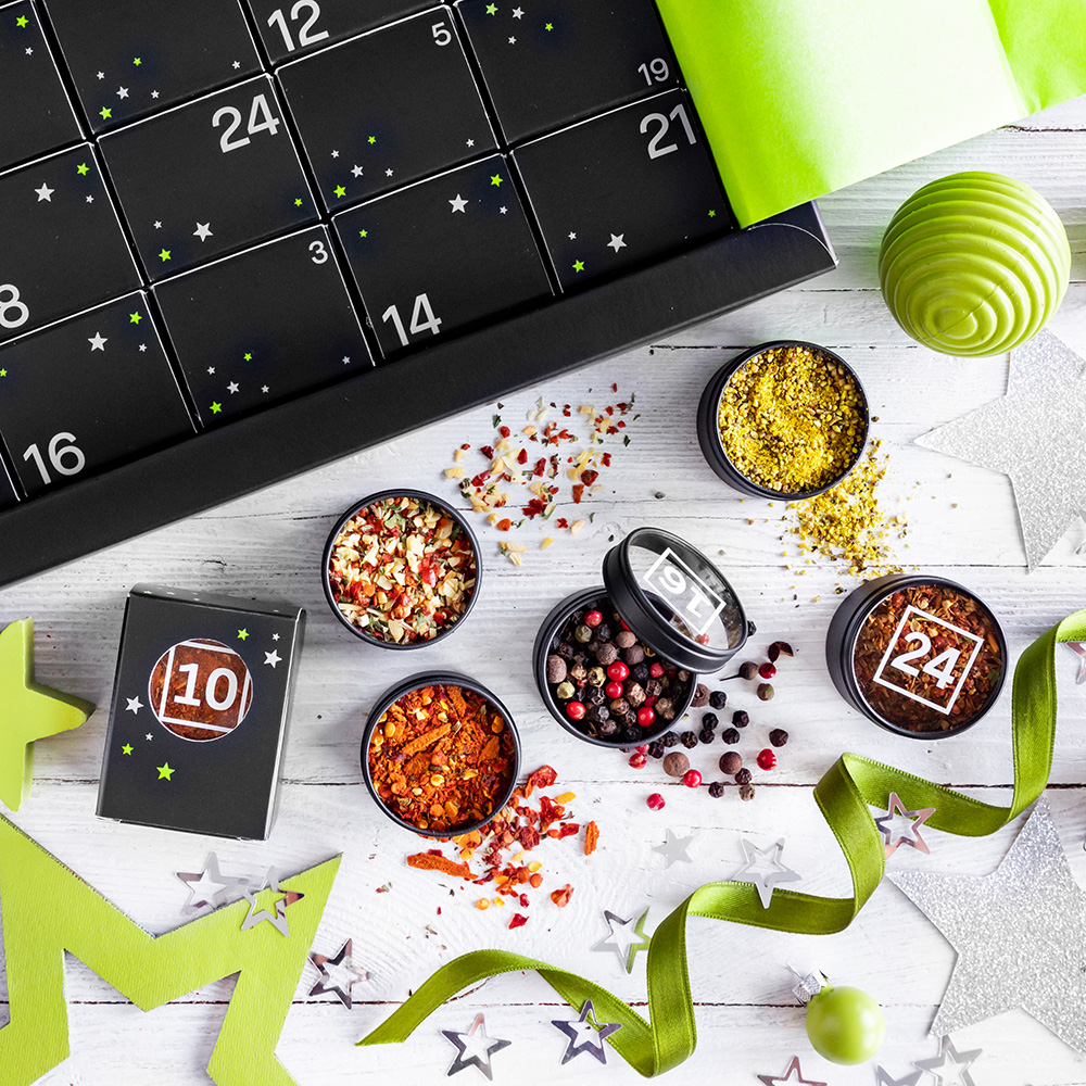 Gewürz-Adventskalender im Set