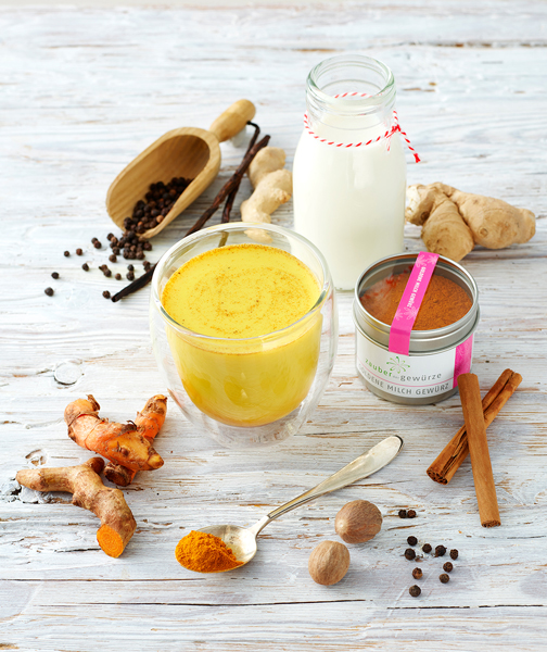 Goldene Milch Gewürz