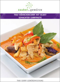 Thai-Hähnchencurry mit selbst gemachter Currypaste