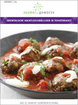 Orientalische Hackfleischbällchen in Tomatensauce